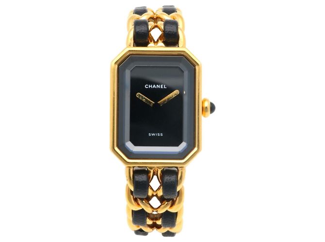 Chanel Premiere S Damenarmbanduhr Schwarz - Ansicht 8