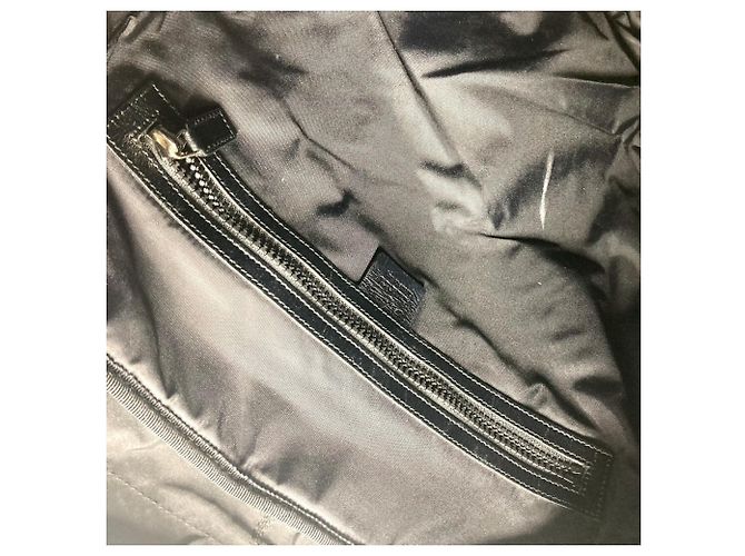 Gucci Sherry Line Rucksack mit Techno-Logo Tigerkopf Schwarz Rot - Ansicht 13