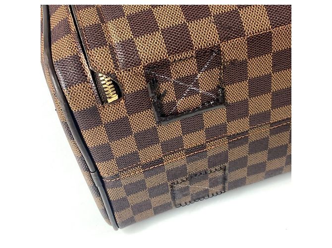 Borsa Boston Nolita GM Damier Louis Vuitton Marrone Damier ebene - vista 10