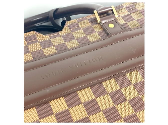 Borsa Boston Nolita GM Damier Louis Vuitton Marrone Damier ebene - vista 12