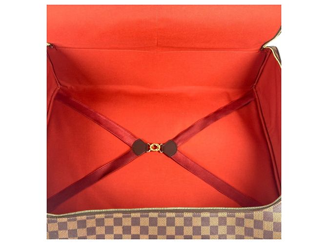 Borsa Boston Nolita GM Damier Louis Vuitton Marrone Damier ebene - vista 15