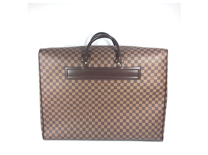Borsa Boston Nolita GM Damier Louis Vuitton Marrone Damier ebene - vista 2