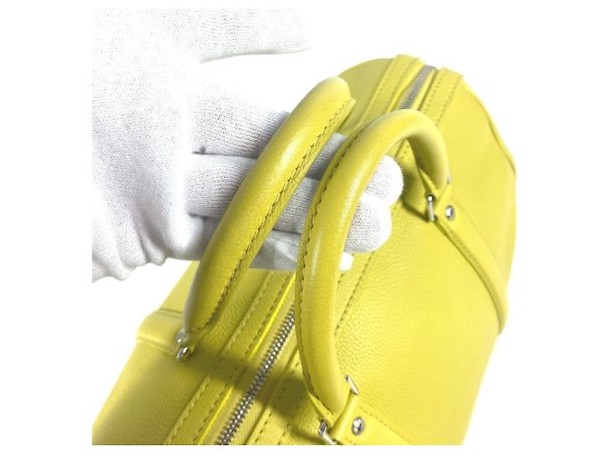 Borsa SC Parnassus della collaborazione Louis Vuitton Sofia Coppola PM Giallo - vista 8