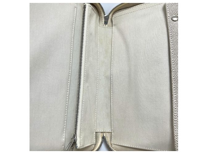 Hermès HERMES Nuovo Pouch da Viaggio Four Tou Marrone Beige Giallo - vista 12