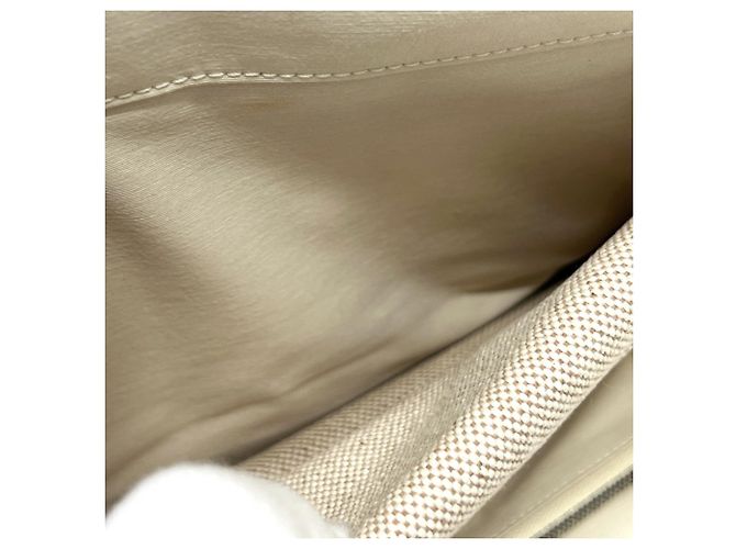 Hermès HERMES Nuovo Pouch da Viaggio Four Tou Marrone Beige Giallo - vista 14