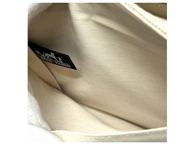 Hermès HERMES Nuovo Pouch da Viaggio Four Tou Marrone Beige Giallo - vista 16