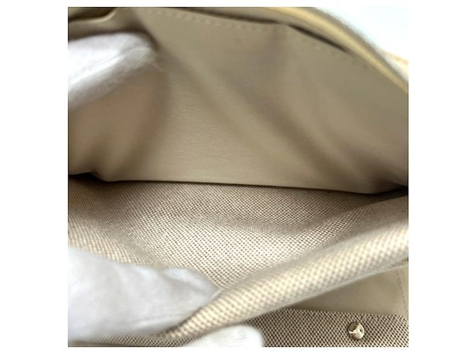 Hermès HERMES Nuovo Pouch da Viaggio Four Tou Marrone Beige Giallo - vista 17