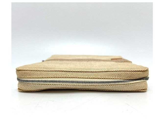Hermès HERMES Nuovo Pouch da Viaggio Four Tou Marrone Beige Giallo - vista 3