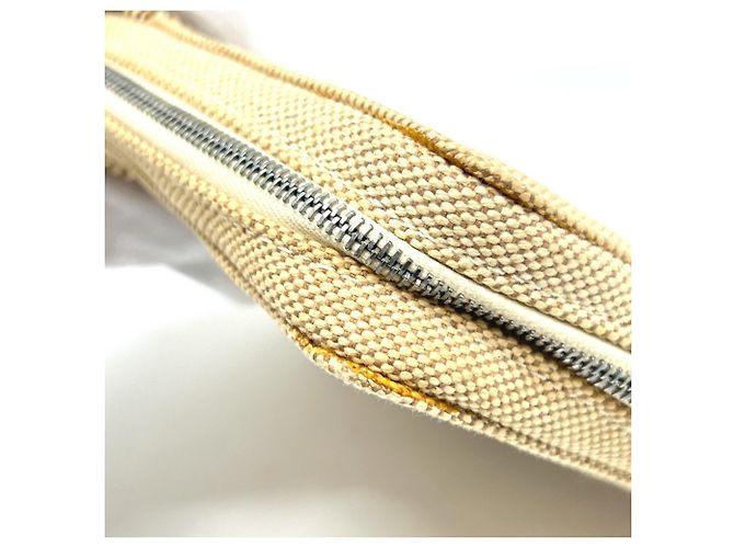 Hermès HERMES Nuovo Pouch da Viaggio Four Tou Marrone Beige Giallo - vista 7