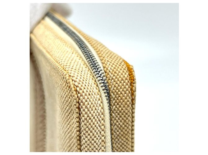 Hermès HERMES Nuovo Pouch da Viaggio Four Tou Marrone Beige Giallo - vista 8