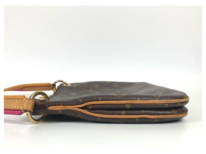 Borsa a Spalla Pochette Loretta Monogramma Louis Vuitton Marrone Rosa - vista 4