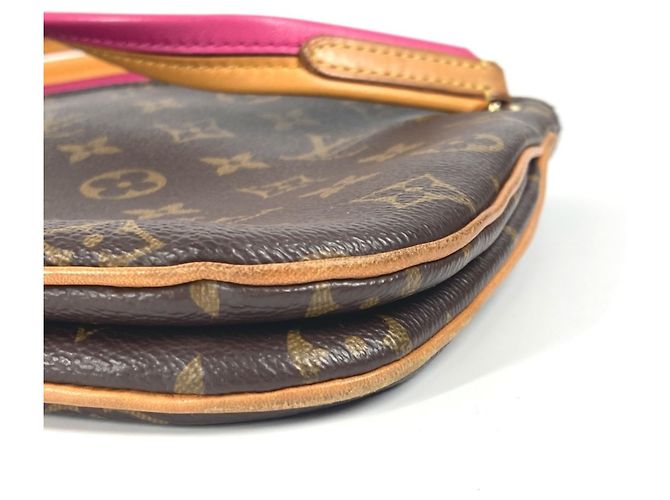 Borsa a Spalla Pochette Loretta Monogramma Louis Vuitton Marrone Rosa - vista 6