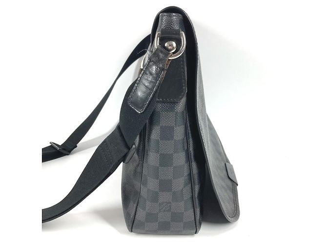 Borsa a tracolla Daniel GM Damier Graphite Louis Vuitton Nero - vista 16
