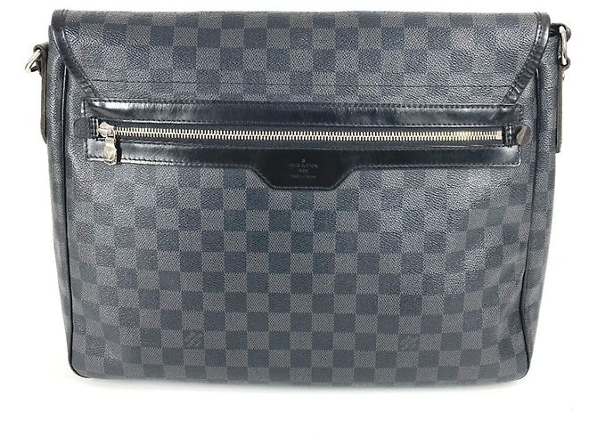 Borsa a tracolla Daniel GM Damier Graphite Louis Vuitton Nero - vista 4