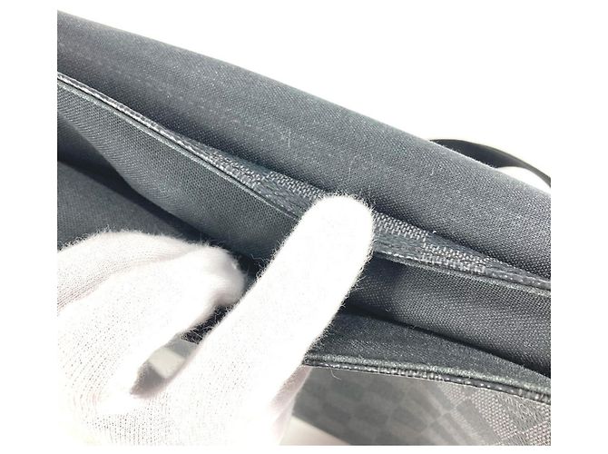 Borsa a tracolla Daniel GM Damier Graphite Louis Vuitton Nero - vista 6