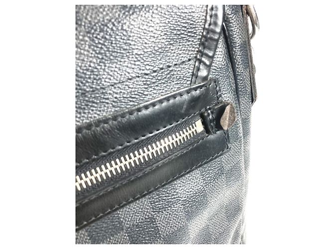 Borsa a tracolla Daniel GM Damier Graphite Louis Vuitton Nero - vista 7