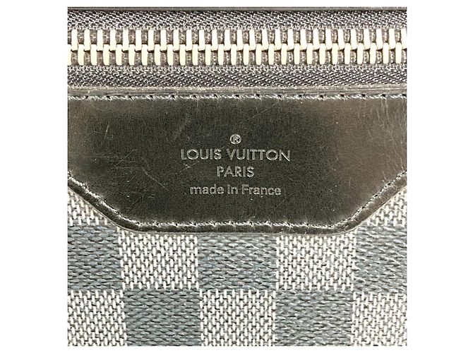 Borsa a tracolla Daniel GM Damier Graphite Louis Vuitton Nero - vista 8