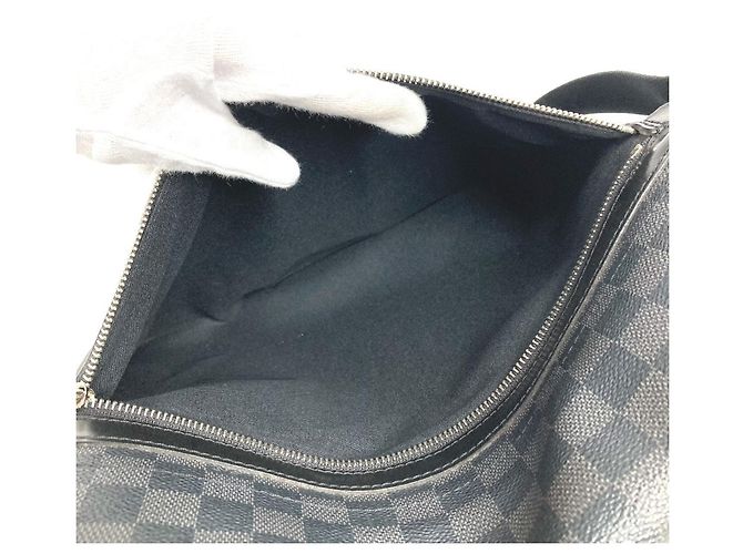 Borsa a tracolla Daniel GM Damier Graphite Louis Vuitton Nero - vista 9