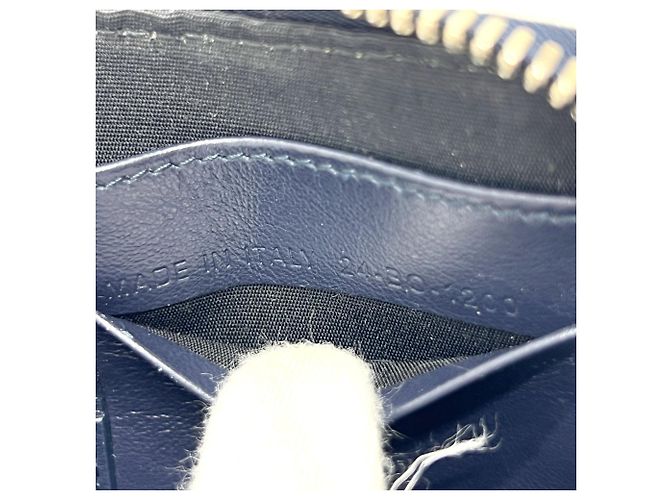 Borsa a Spalla Christian Dior Collaborazione Dior x Stüssy Bianco Blu navy - vista 14