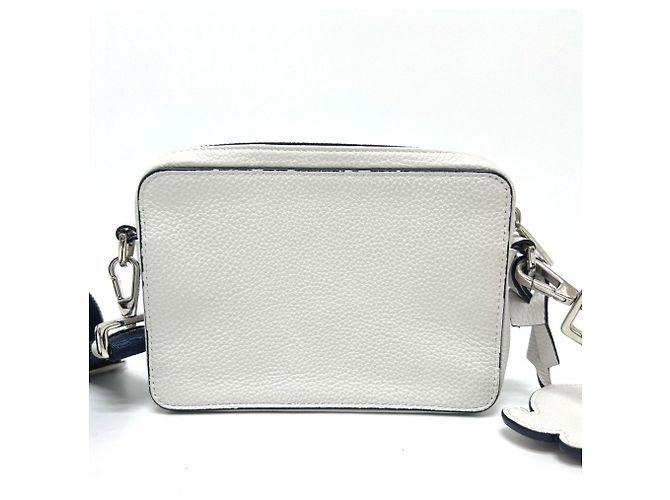 Borsa a Spalla Christian Dior Collaborazione Dior x Stüssy Bianco Blu navy - vista 2