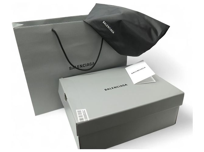 BALENCIAGA PHANTOM 36 SCHWARZE LEDERSNEAKERS + BOX - Ansicht 14