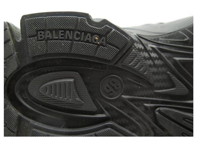 BALENCIAGA PHANTOM 36 SCHWARZE LEDERSNEAKERS + BOX - Ansicht 7