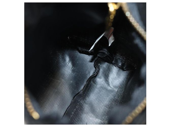 Céline Celine Circle Logo Nylon Nero - vista 5