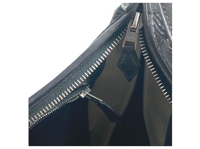 Borsa a Spalla Hermès Trim 31 Nero - vista 14
