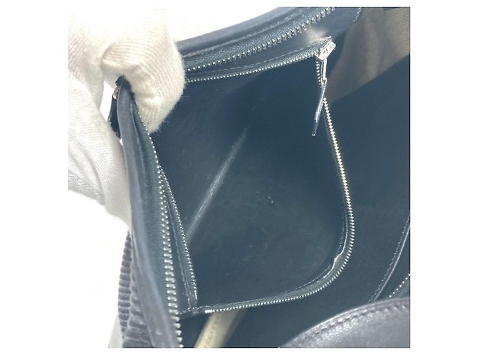 Borsa a Spalla Hermès Trim 31 Nero - vista 15