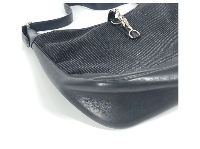 Borsa a Spalla Hermès Trim 31 Nero - vista 7