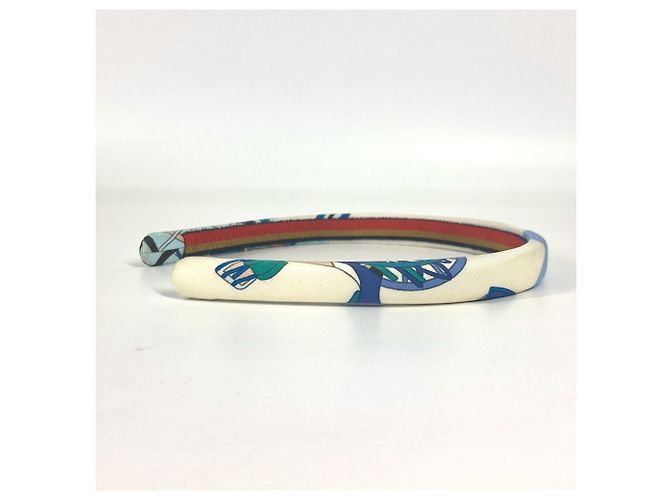 Accessorio per capelli Elsa di Hermès - Fascia Bianco Blu - vista 3