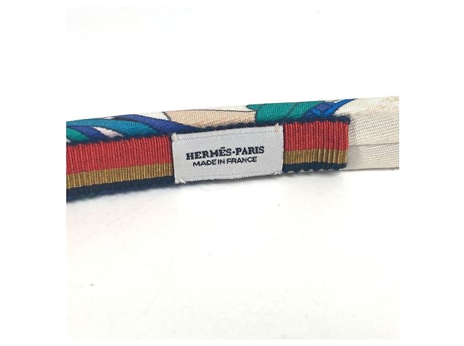 Accessorio per capelli Elsa di Hermès - Fascia Bianco Blu - vista 5