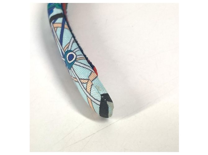 Accessorio per capelli Elsa di Hermès - Fascia Bianco Blu - vista 7