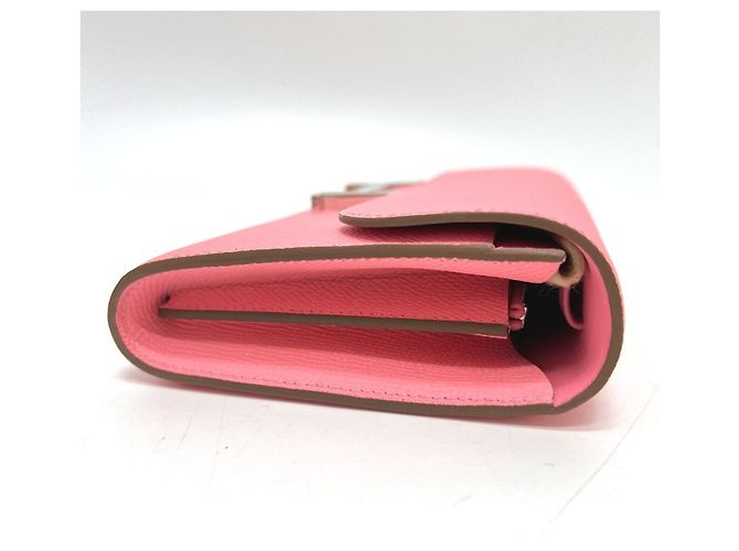 Hermès Billetera Hermes Constance To Go Rosa - vista 3