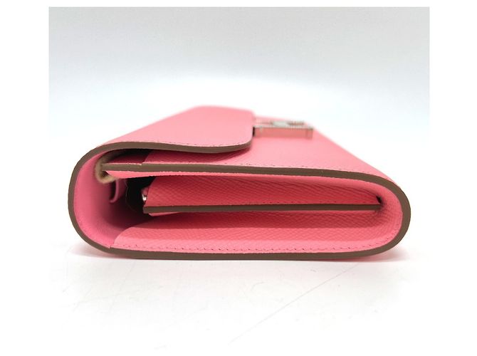 Hermès Billetera Hermes Constance To Go Rosa - vista 4