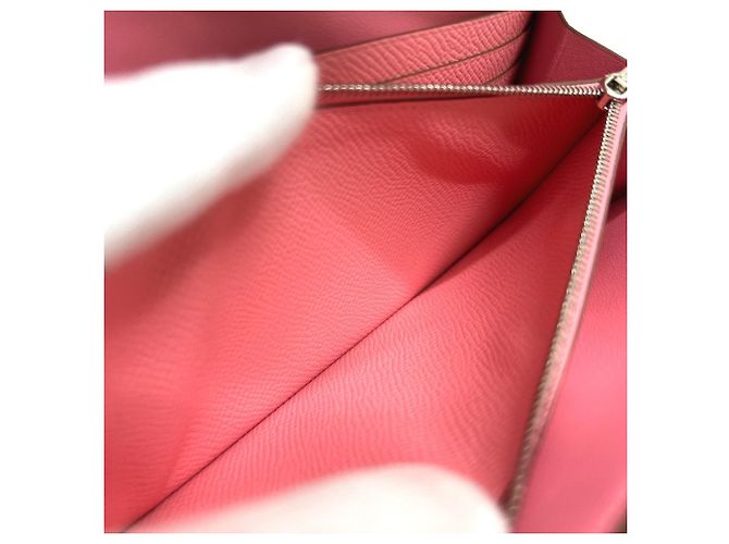 Hermès Billetera Hermes Constance To Go Rosa - vista 9
