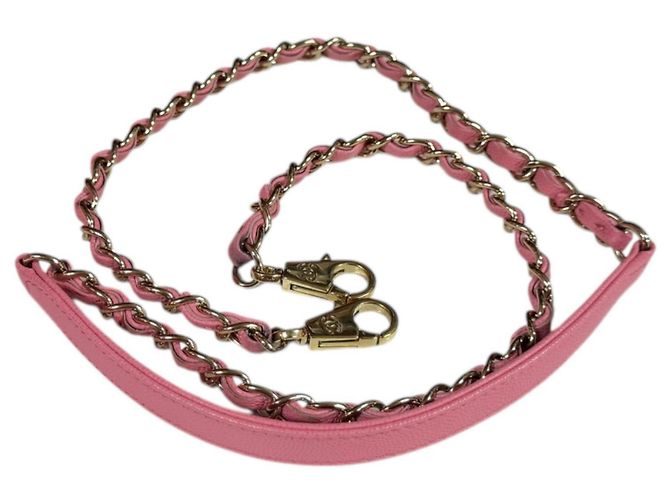 Borsa a Spalla Chanel Coco Handle 29 V-Stitch Rosa - vista 15