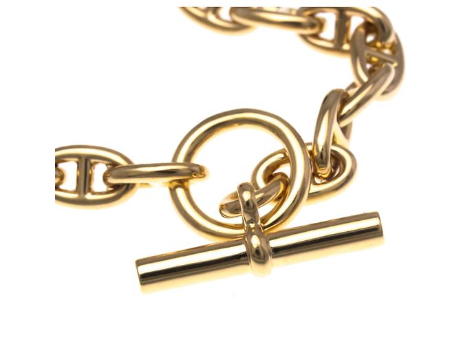Hermès Bracciale Charm Chaine D'ancre Hermes D'oro - vista 14