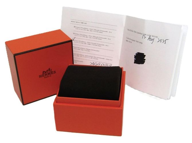 Hermès Bracciale Charm Chaine D'ancre Hermes D'oro - vista 15