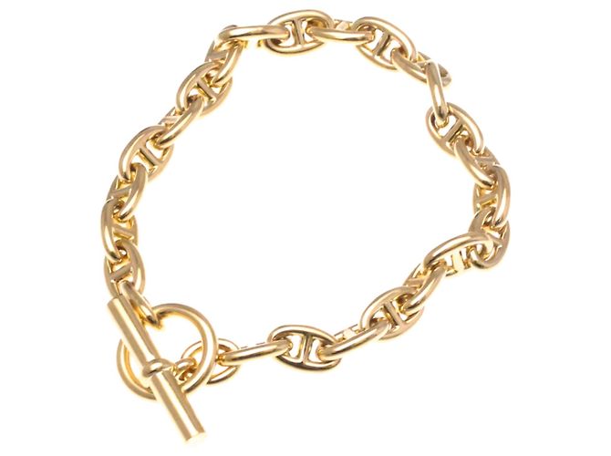 Hermès Bracciale Charm Chaine D'ancre Hermes D'oro - vista 2