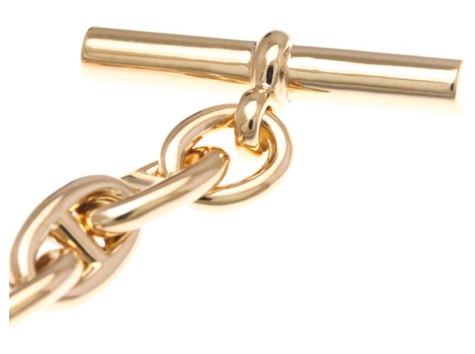 Hermès Bracciale Charm Chaine D'ancre Hermes D'oro - vista 6