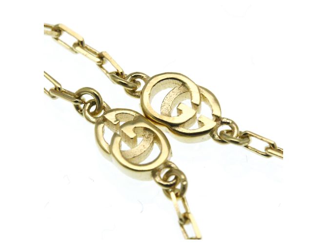 Collana con diamante e logo GG di Gucci D'oro - view 10