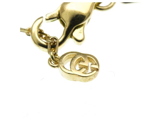 Collana con diamante e logo GG di Gucci D'oro - view 11