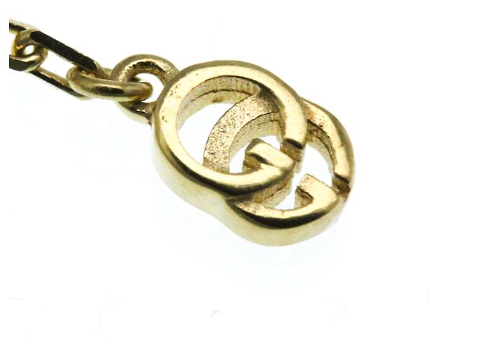 Collana con diamante e logo GG di Gucci D'oro - view 12