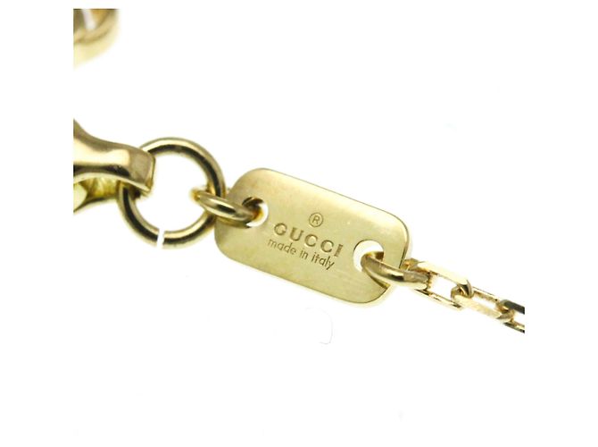 Collana con diamante e logo GG di Gucci D'oro - view 15
