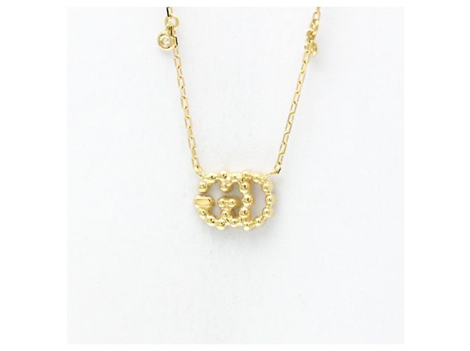 Collana con diamante e logo GG di Gucci D'oro - view 5