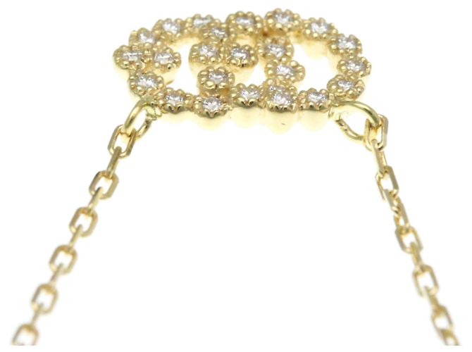 Collana con diamante e logo GG di Gucci D'oro - view 6