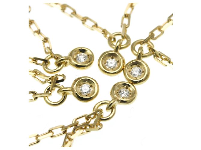 Collana con diamante e logo GG di Gucci D'oro - view 8
