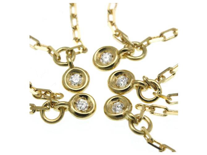 Collana con diamante e logo GG di Gucci D'oro - view 9