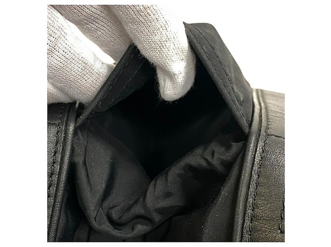 Hermès Borsa HERMES Acapulco MM per donne Nero - vista 8